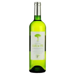 Rượu Vang Trắng, Chateau Clou Du Pin, Bordeaux 2019, 12% (750ml) - DOMAINES FONTANA