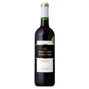 Rượu Vang Đỏ, Domaine Haute Brande, Merlot 2017, 13.5% (75cl) - EARL HAUTE BRANDE