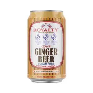 Bia Gừng Không Đường, Ginger Beer, Sugar Free (330ml) - ROYALTY
