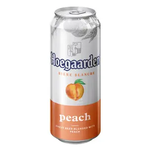 Bia Hoegaarden Đào, Bière Blanche, Peach, Wheat Beer Blended with Peach, 3% (500ml) - HOEGAARDEN