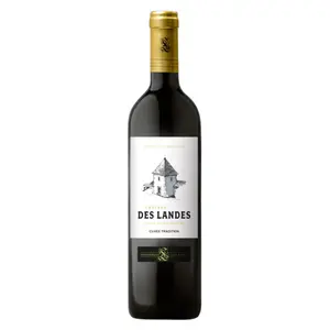 Rượu Vang Đỏ, Chateau Des Landes, Lussac Saint Émilion, Cuvée Tradition 2018, 13.5% (75cl) - VIGNOBLES LASSAGNE