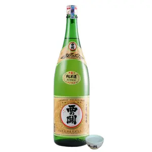 Rượu Sake Nhật Bản, Junmai Shu, Japanese Refined Sake, 15% (1800ml) - NISHINOSEKI