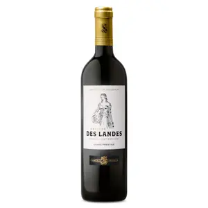 Rượu Vang Đỏ, Chateau Des Landes, Lussac Saint Émilion, Cuvée Prestige 2019, 14% (75cl) - VIGNOBLES LASSAGNE