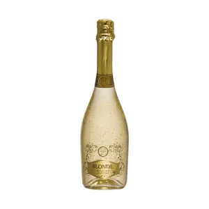 Rượu Vang Nổ Vẩy Vàng, Sparkling with 22 Carat Gold Flakes, 11% (750ml) - BLONDE