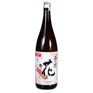 Rượu Sake Nhật Bản, Japanese Hana Sake, 15% (1800ml) - NISHINOSEKI
