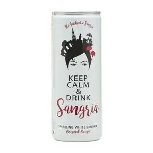 Cocktail Trái Cây Lên Men Trắng, Sparkling White Sangria, Original Recipe, 6.5% (25cl) - BODEGAS VERDUGUEZ