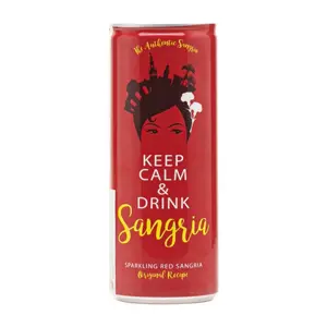 Cocktail Trái Cây Lên Men Đỏ, Sparkling Red Sangria, Original Recipe, 6.5% (25cl) - BODEGAS VERDUGUEZ