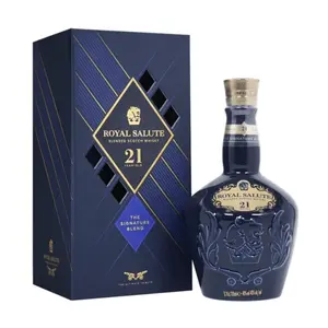 Set Quà Tặng Rượu Whisky, Royal Salute 21 Years Old, Blended Scotch Whisky, The Signature Blend, 40% (700ml) - CHIVAS BROTHERS