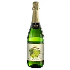 Nước Nho Trắng Có Ga, Sparkling White Grape, Non Alcohol, 25.4 fl oz (750ml) - EVA