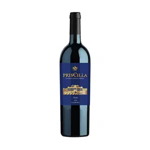 Rượu Vang Đỏ, Merlot 2022, 13.5% (75cl) - PRISCILLA