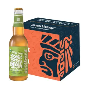 Bia Không Cồn Vị Bạc Hà, Mint Beer, Non-Alcoholic (330ml) - COOLBERG