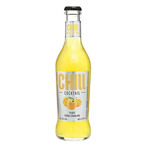 Nước Trái Cây Lên Men Vị Đào, Peach & Vodka Sparkling, 4% (275ml) - CHILL COCKTAIL