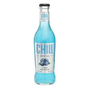 Nước Trái Cây Lên Men Vị Việt Quất, Blueberry & Vodka Sparkling, 4% (275ml) - CHILL COCKTAIL