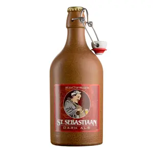 Bia Bỉ Chai Sứ, Dark Ale, 6.9% (50cl) - ST. SEBASTIAAN