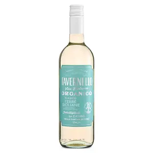 Rượu Vang Trắng Hữu Cơ, Organico Bianco Terre Siciliane 2022, 12% (750ml) - TAVERNELLO