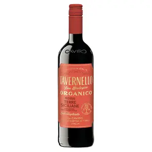 Rượu Vang Đỏ Hữu Cơ, Organico Rosso Terre Siciliane 2022, 12.5% (750ml) - TAVERNELLO