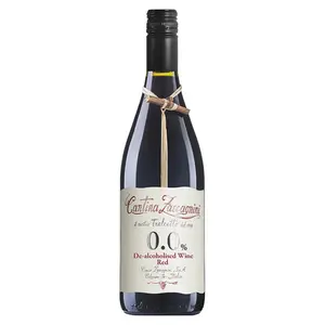 Rượu Vang Đỏ Không Cồn, De-alcoholised Wine Red, 0.0% (750ml) - CANTINA ZACCAGNINI