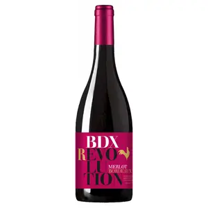 Rượu Vang Đỏ, Bordeaux, Merlot 2022, 13% (750ml) - BDX REVOLUTION