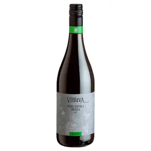 Rượu Vang Đỏ Hữu Cơ, Nero D`Avola Sicilia D.O.C., Organic Wine 2020, 13% (750ml) - VINUVA