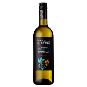 Rượu Vang Trắng Hữu Cơ, Vino Bianco Biologico, Catarratto Terre Siciliane I.G.T. 2022, 12.5% (750ml) - DA VERO