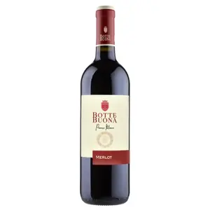 Rượu Vang Đỏ, Merlot, Vino D`Italia, 12% (0.75L) - BOTTE BUONA