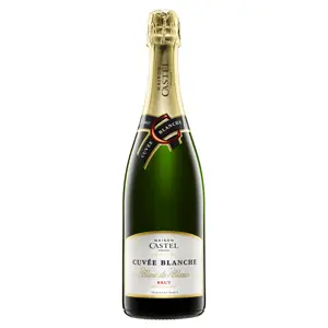 Rượu Vang Sủi, Cuvée Blanche, Blanc de Blancs Brut, 11% (750ml) - MAISON CASTEL