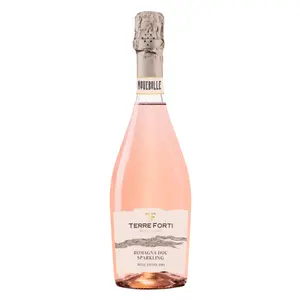 Rượu Vang Hồng, Novebolle, Romagna DOC Sparkling, Rosé Extra Dry, 11.5% (750ml) - TERRE FORTI