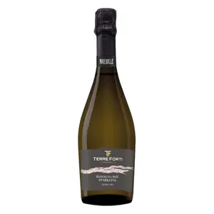 Rượu Vang Nổ, Novebolle, Romagna DOC Sparkling, Extra Dry, 11.5% (750ml) - TERRE FORTI