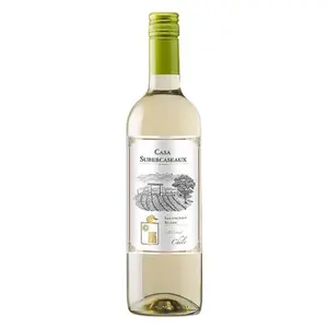 Rượu Vang Trắng, Sauvignon Blanc, 12.5% (750ml) - CASA SUBERCASEAUX