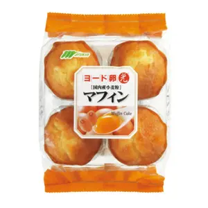 Bánh Bông Lan Trứng, Muffin Cake, 4 Cái (260g) - MARUKIN