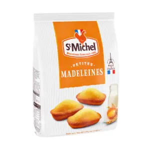 Bánh Bông Lan, Petites Madeleines, Traditional French Sponge Cakes, 2.99 oz (85g) - ST MICHEL