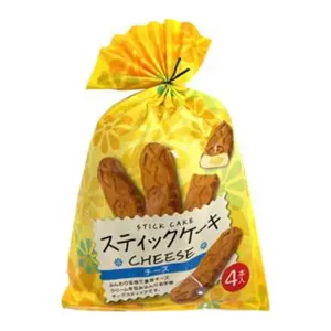 Bánh Bông Lan Que Nhân Phô Mai, Stick Cake, Cheese, 4 Cái (120g) - LIMA