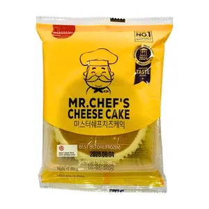 Bánh Bông Lan Phô Mai Ông Già Hàn Quốc, Mr.Chef`s Cheese Cake, Original, 3.7 oz (105g) - SAMLIP