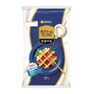 Bánh Tổ Ong Kem Sữa Tươi, Rich Milk & Fresh Cream Waffle, 5 Cái (200g) - MARUNAKA