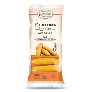 Bánh Bông Lan, Madeleines Longues aux Oeufs, 8.82 oz (250g) - PATISSERIE TRADITION