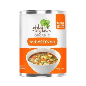 Súp Rau Kiểu Ý Hữu Cơ, Organic Minestrone (400g) - GLOBAL ORGANICS
