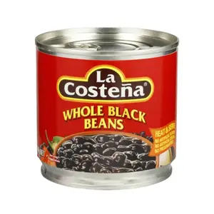 Đậu Đen Nguyên Hạt, Whole Black Beans, 14.1 oz (400g) - LA COSTENA