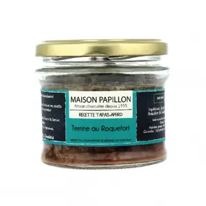 Pate Gan Heo, Terrine au Roquefort (160g) - MAISON PAPILLON