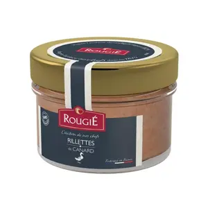 Pate Thịt Vịt, Rillettes de Canard, Sans Conservateur (180g) - ROUGIÉ
