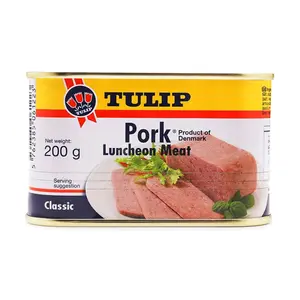 Thịt Heo Hộp, Pork Luncheon Meat, Classic (200g) - TULIP