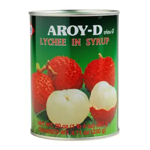 Vải Ngâm Nước Đường, Lychee in Syrup (565g) - AROY-D