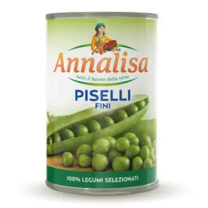 Đậu Hà Lan, Piselli Fini, Sweet Peas (240g) - ANNALISA