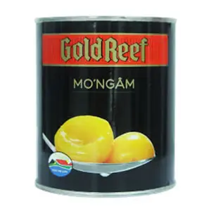 Mơ Ngâm, Apricot Halves in Syrup (490g) - GOLD REEF