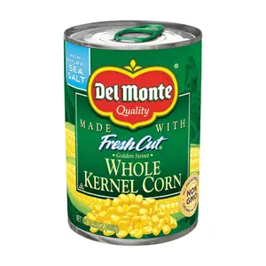 Bắp Ngọt Nguyên Hạt, Fresh Cut Whole Kernel Corn, 14.8 oz (420g) - DEL MONTE