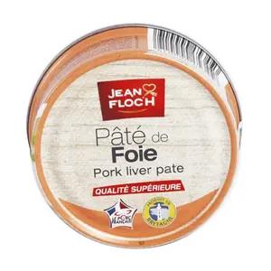 Pate Gan Heo, Pate de Foie, Pork Liver Pate (78g) - JEAN FLOC'H