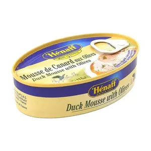 Pate Vịt & Oliu, Duck Mousse with Olives (115g) - HENAFF