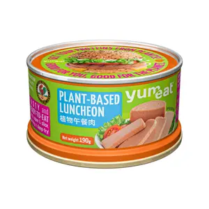 Thịt Hộp Xắt Lát Từ Thực Vật, Plant-Based Luncheon (190g) - YUMEAT