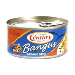 Cá Măng Sữa Xốt Tây Ban Nha, Bangus Fillet Spanish Style (184g) - CENTURY QUALITY