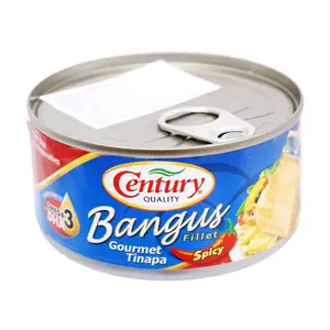 Cá Măng Sữa Vị Xông Khói, Bangus Fillet Gourmet Tinapa (184g) - CENTURY QUALITY