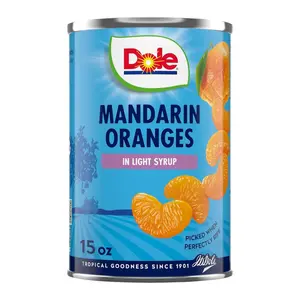 Cam Mandarin Ngâm Siro, Mandarin Oranges in Light Syrup, 15 oz (425g) - DOLE